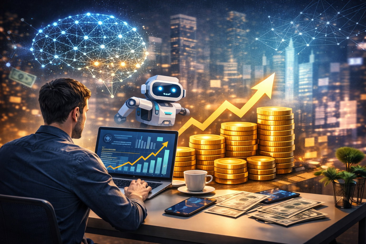 کسب درآمد از هوش مصنوعی در سال ۱۴۰۵؛ فرصت‌هایی که نباید از دست بدهید