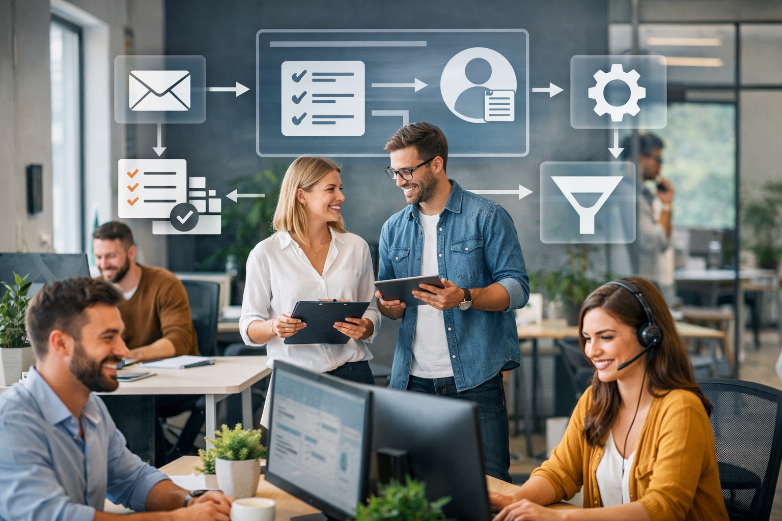 چطور اتوماسیون ارتباطات سازمانی به بهبود رضایت کارکنان کمک می‌کند؟